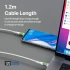 Promate TransLine-CC Type-C Cable, Ultra-Fast 60W Power Delivery Type-C Cable